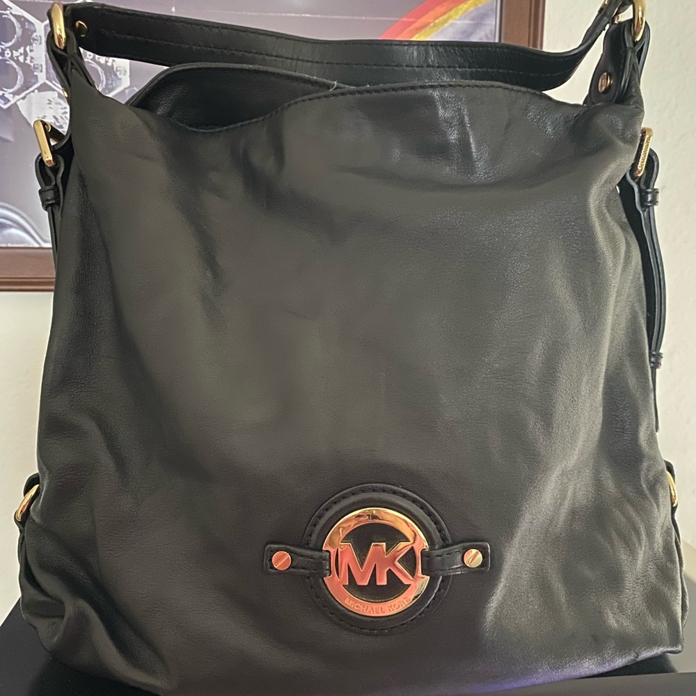 Michael Kors Black Shoulder Tote